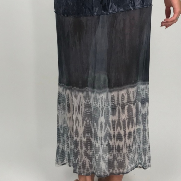 Red Haute Silk Sleeveless Maxi Long Dress Size XS - Picture 3 of 6